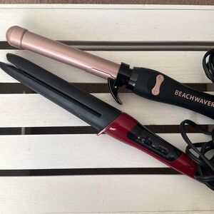 Two curls beachwaver b1 and conair